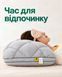 Подушка &laquo;Ананасик&raquo;, 50&times;70 см, сіра 130850 фото 1