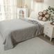 Махрове (бавовняне) покривало Світло-сірий - льон, 200х220 см, сіре 129978 фото 1