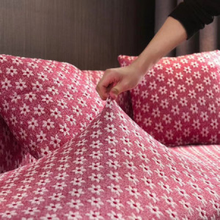 Чохол на диван  Джакарт 3D червоний