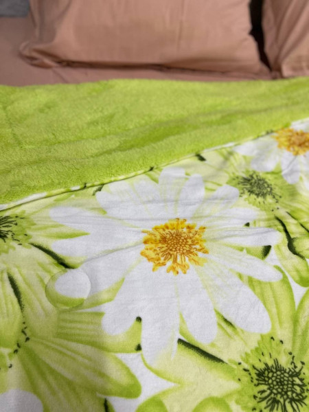 Одеяло из микрофибры Ромашки яркие