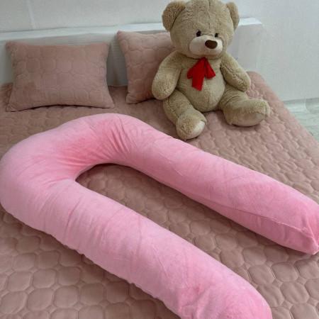 Купить Подушка для беременных (обнимашка) Розовый Недорогие