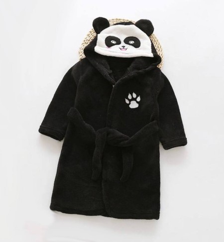 Купить Дитячий плюшевий (велюровий) халат Панда недорого