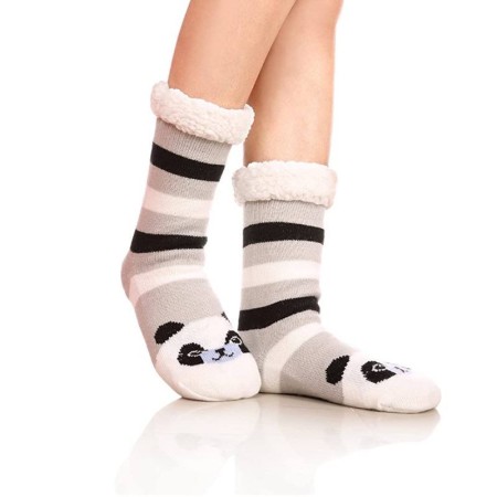 Зимові теплі шкарпетки , Панда