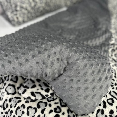 Купить Одеяло из микрофибры двустороннее Леопард Недорогие