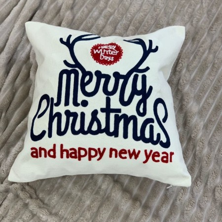 Новогодняя подушка Merry Christmas
