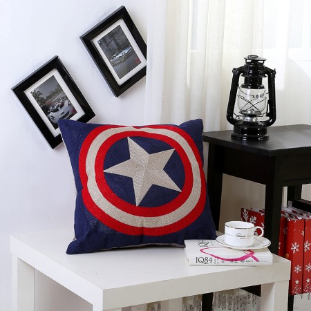 Декоративная подушка Капитан Америка
