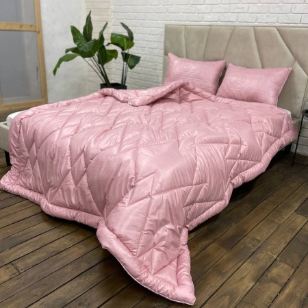Купить Пуховое одеяло Престиж розовый недорого