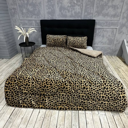 Купить Одеяло из микрофибры Леопард Недорогие